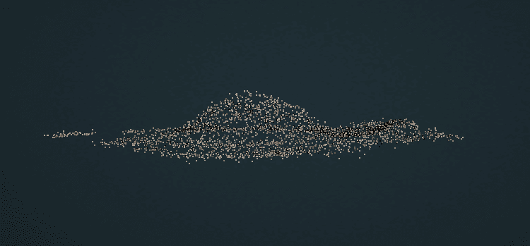 3D model of the measured stockpile